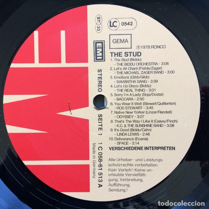 Discos de vinilo: Various &lrm;&ndash; The Stud (Original Soundtrack) Europe,1978 CBS - Foto 4