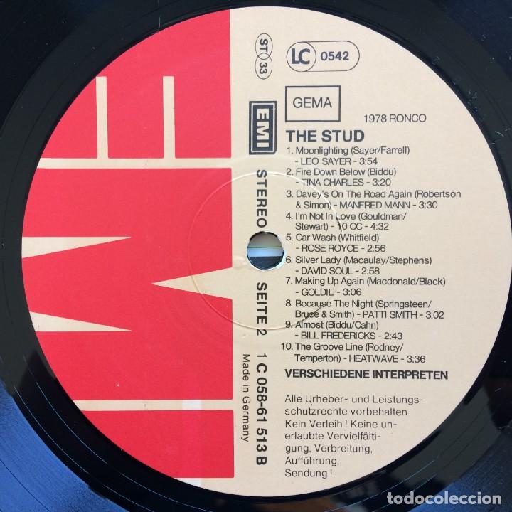 Discos de vinilo: Various &lrm;&ndash; The Stud (Original Soundtrack) Europe,1978 CBS - Foto 5