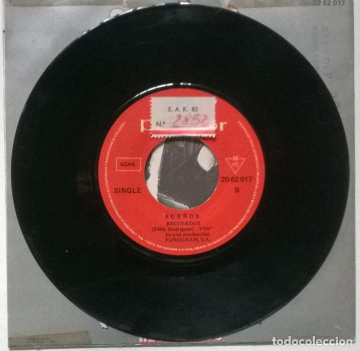 Discos de vinilo: Sue&ntilde;os. Querer, amar, so&ntilde;ar/ Recuerdos. Polydor, Spain 1970 single - Foto 4