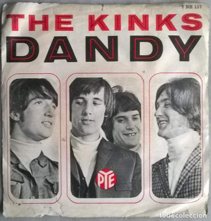 Discos de vinilo: Kinks. Dandy/ Party line. PYE, Holland 1966 single - Foto 1