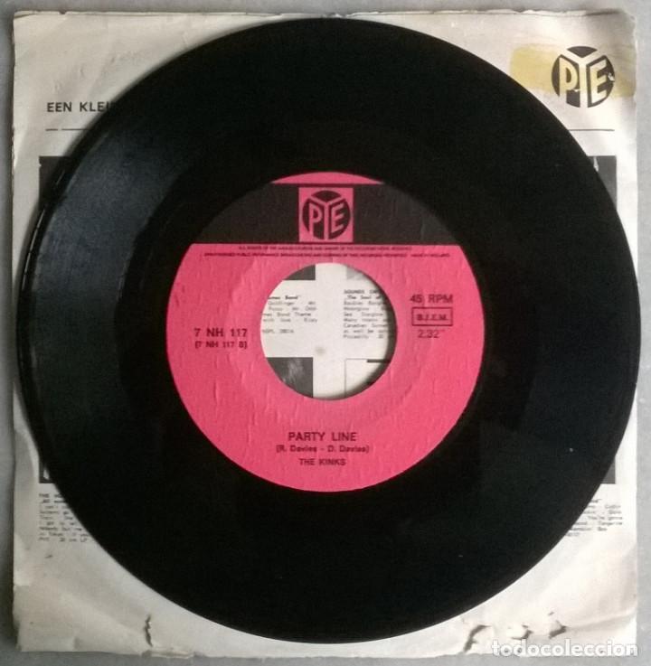 Discos de vinilo: Kinks. Dandy/ Party line. PYE, Holland 1966 single - Foto 4