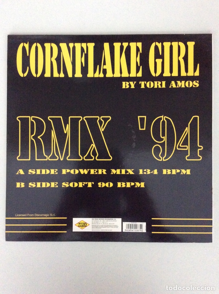 Discos de vinilo: Cornflake girl. Rmx &lsquo;94. Annie Adams - Foto 2