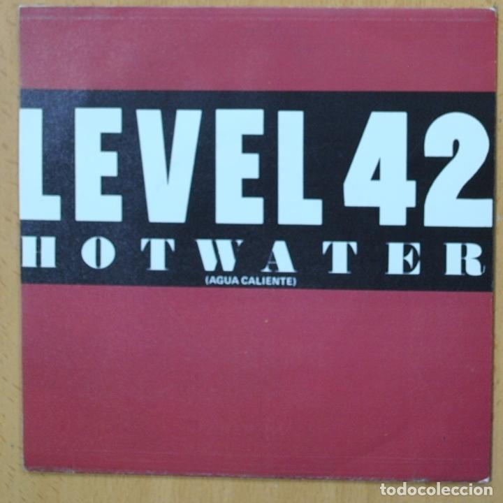 Discos de vinilo: LEVEL 42 - HOTWATER - SINGLE - Foto 1