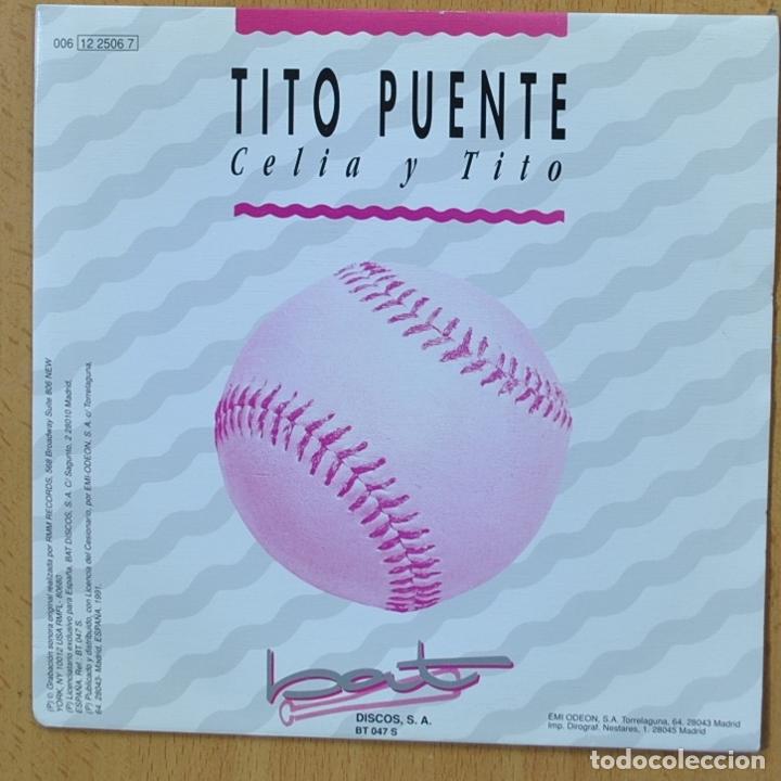 Discos de vinilo: TITO PUENTE - CELIA Y TITO - SINGLE - Foto 1