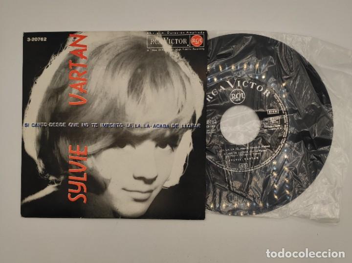 Vinyl-Schallplatten: Vinilo de 7 pulgadas de Sylvie Vartan que contiene -si canto - desde que no te importo-la la la ...