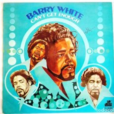 Discos de vinilo: BARRY WHITE - CAN'T GET ENOUGH - LP - EMBALAJE GRATUITO EN CAJA DE CARTÓN ESPECIAL LPS