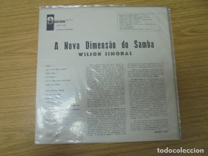 Discos de vinilo: WILSON SIMONAL. A NOVA DIMENSAO DO SAMBA. LP VINILO. ODEON 1964. - Foto 7