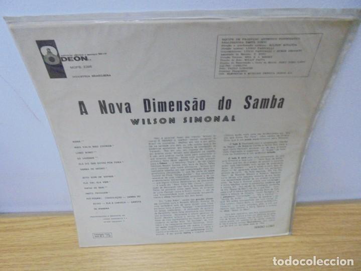 Discos de vinilo: WILSON SIMONAL. A NOVA DIMENSAO DO SAMBA. LP VINILO. ODEON 1964. - Foto 8