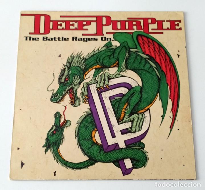 Discos de vinilo: LP DEEP PURPLE - THE BATTLE RAGES ON... - Foto 1