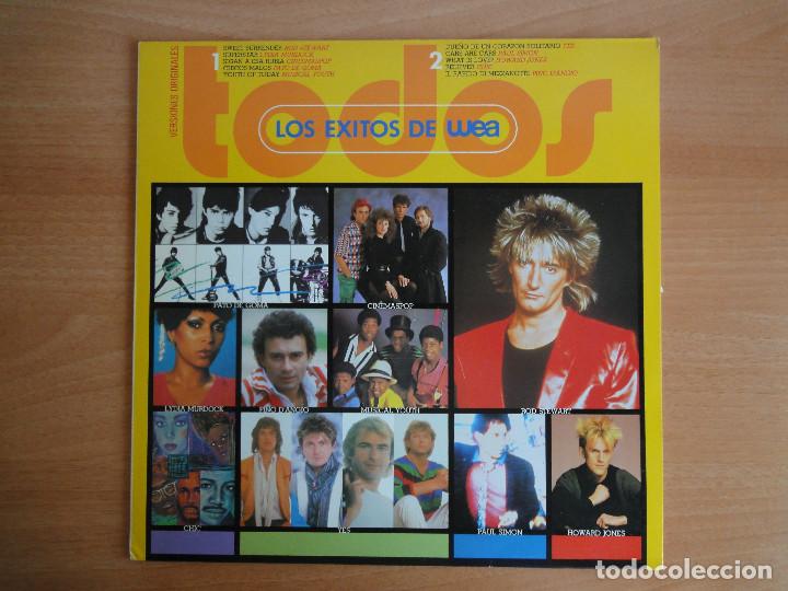 Discos de vinilo: LP Vinilo. Exitos de WEA / WEA Hits Compilation (Warner WEA 1984) Versiones Originales - Foto 1