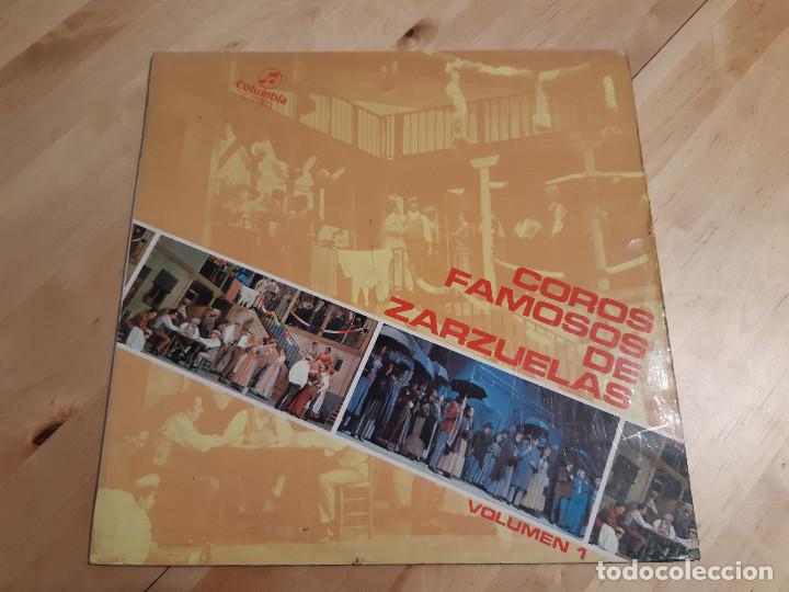 Discos de vinil: LP Vinilo. Coros famosos de Zarzuelas Vol 1 (Columbia, 1969)