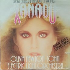 Discos de vinilo: SINGLE / OLIVIA NEWTON-JOHN / ELECTRIC LIGHT ORCHESTRA - XANADU - BANDA SONORA ORIGINAL - 1980. Lote 266562283