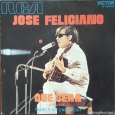 Disques de vinyle: SINGLE - JOSE FELICIANO - QUE SERA - 1971. Lote 266567173