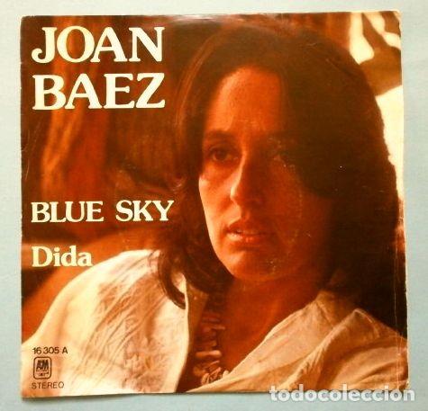 Discos de vinilo: JOAN BAEZ (Single 1975 -NUEVO-) BLUE SKY - DIDA - Foto 1