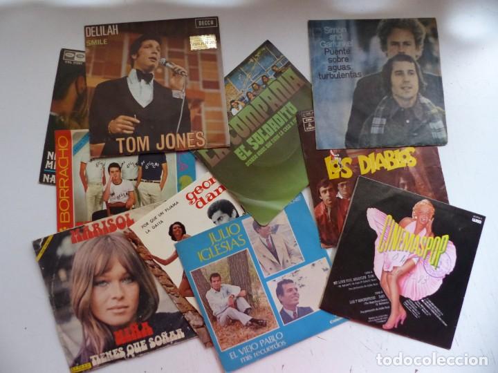 SIMON GARFUNKEL, MARISOL, JULIO IGLESIAS, LOS BRINCOS, TOM JONES - 10 EP, VER FOTOS ADICIONALES (Música - Discos de Vinilo - EPs - Solistas Españoles de los 70 a la actualidad)