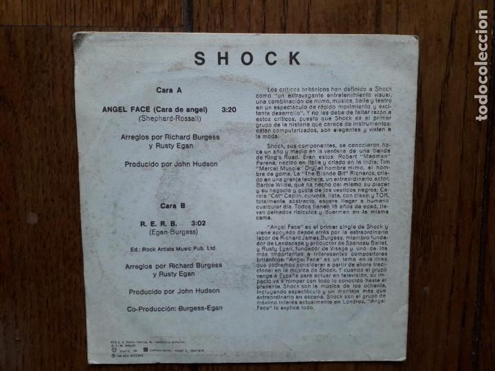 Discos de vinilo: Shock - angel face (cara de angel) + r.e.r.b. - Foto 2