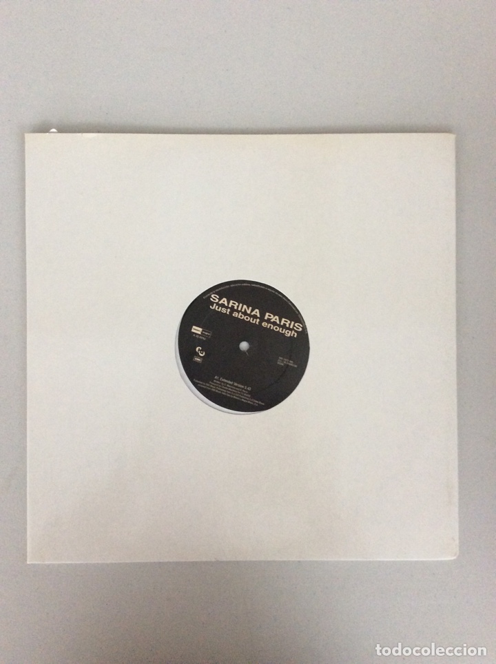 Discos de vinilo: Sarina Paris. Just about enough - Foto 1