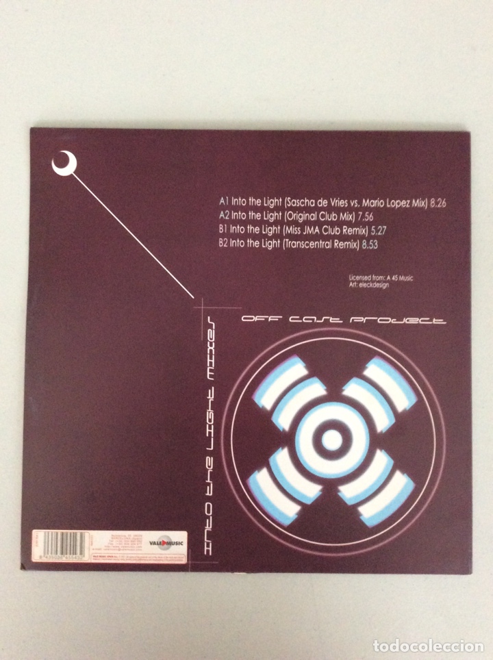 Discos de vinilo: Into the light mixes. Off cast project - Foto 2