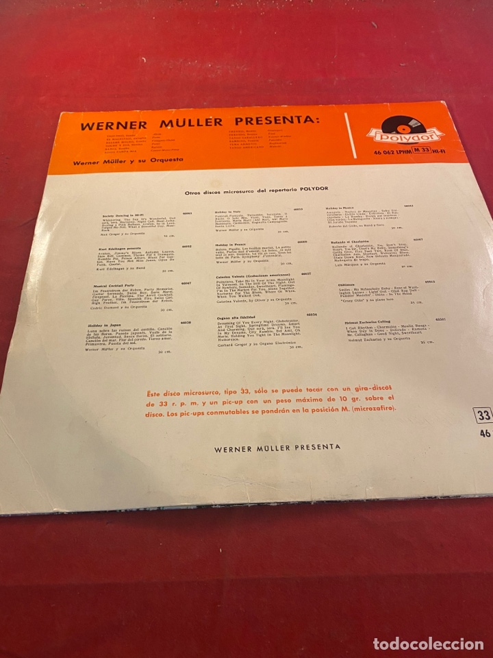 Discos de vinilo: WERNER MULLER Y SU ORQUESTA - Foto 2
