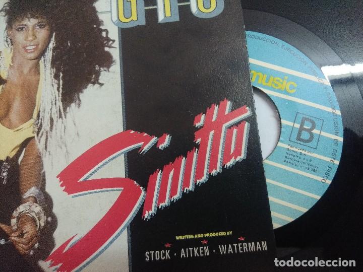 Discos de vinilo: SINITTA/GTO//SINGLE. - Foto 3