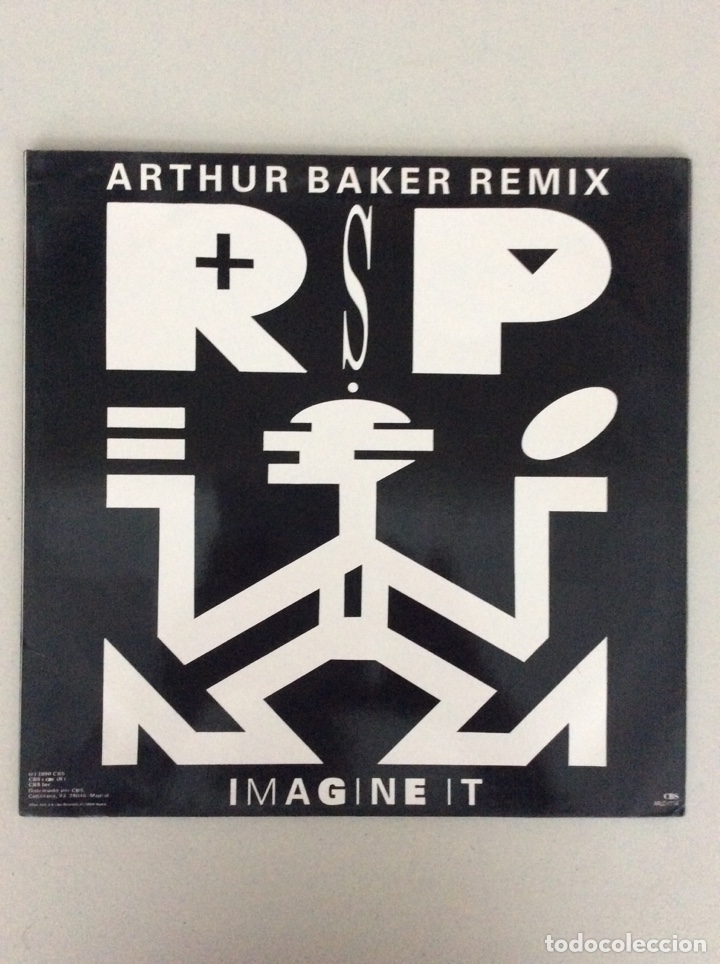 Discos de vinilo: Arthur Baker remix RSP. Imagine it - Foto 2