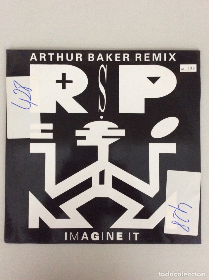 Discos de vinilo: Arthur Baker remix RSP. Imagine it - Foto 1