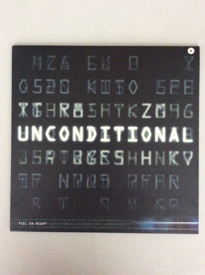 Discos de vinilo: Unconditional. Feel so right - Foto 1