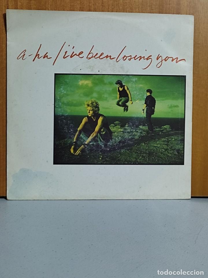 Discos de vinilo: A-HA: Ive Been Losing You. Single vinilo 7&rdquo; - Foto 1