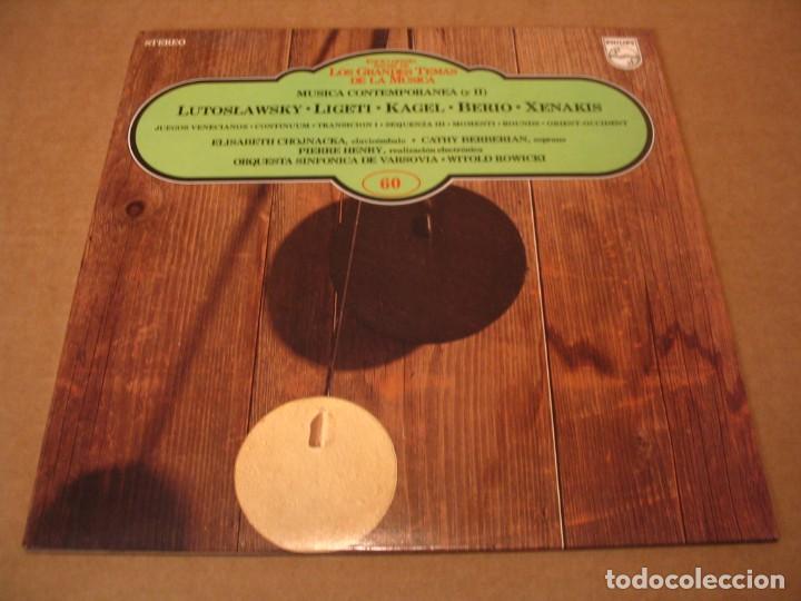 Dischi in vinile: LUTOSLAWSKY LIGETI KAGEL BERIO XENAKIS LP SALVAT PHILIPS ESPA&Ntilde;A 1984