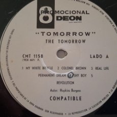Discos de vinilo: ALBUM PROMOCIONAL DE LA BANDA BRITANICA DE ROCK PSICODELICO, TOMORROW - VENEZUELA PRESS (AÑO 1968). Lote 266745293
