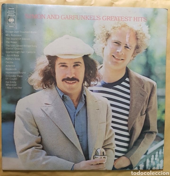 Discos de vinilo: LP SIMON & GARFUNKELS - GREATEST HITS - Foto 1