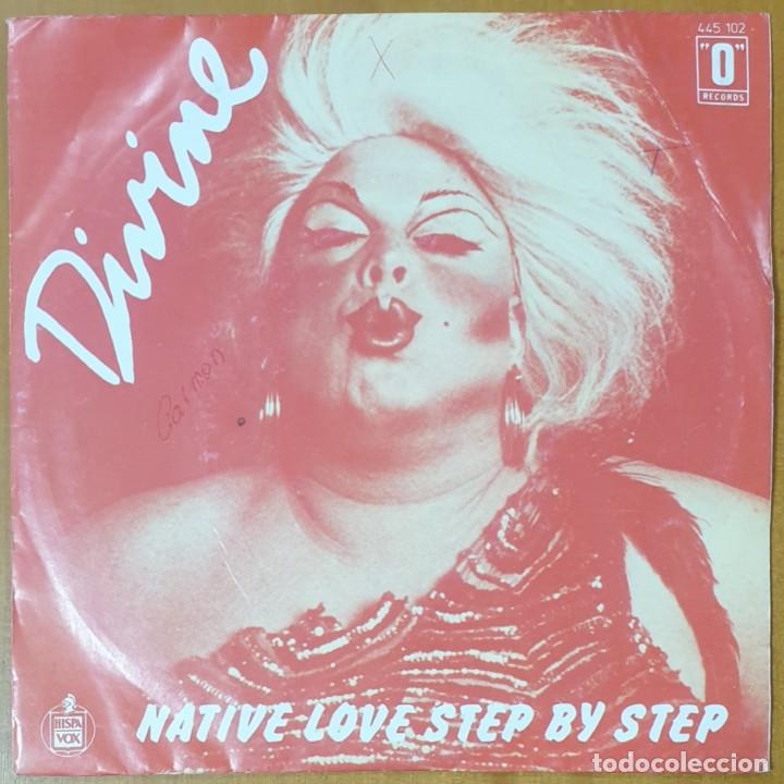 Discos de vinilo: SINGLE 7&rdquo; DIVINE NATIVE LOVE STEP BY STEP - Foto 1