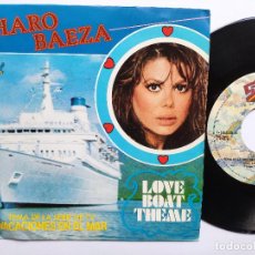 Discos de vinilo: CHARO BAEZA - 45 SPAIN PS - MINT * TEMA DE LA SERIE DE TV VACACIONES EN EL MAR * SALSOUL 1980
