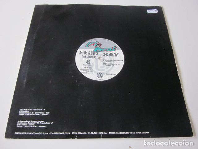 Discos de vinilo: Set Up & Dance - Say (12&rdquo;) - Foto 1