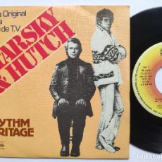 Discos de vinilo: OST SERIE TV STARSKY & HUTCH - 45 SPAIN PS - MINT * RHYTHM HERITAGE * ABC RECORDS 1978