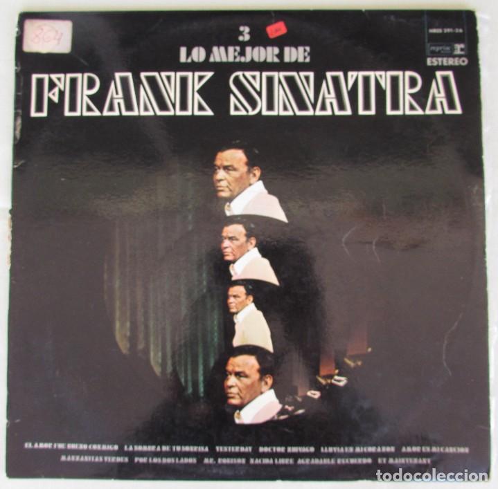 Discos de vinilo: Lp Lo mejor de Frank Sinatra. Vol 3. Hispavox. - Foto 4