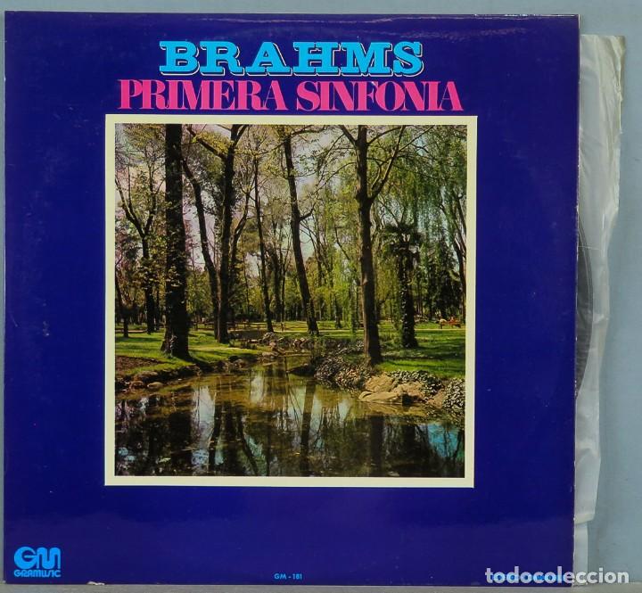 Discos de vinilo: LP. BRAHMS . PRIMER SINFONIA - Foto 1