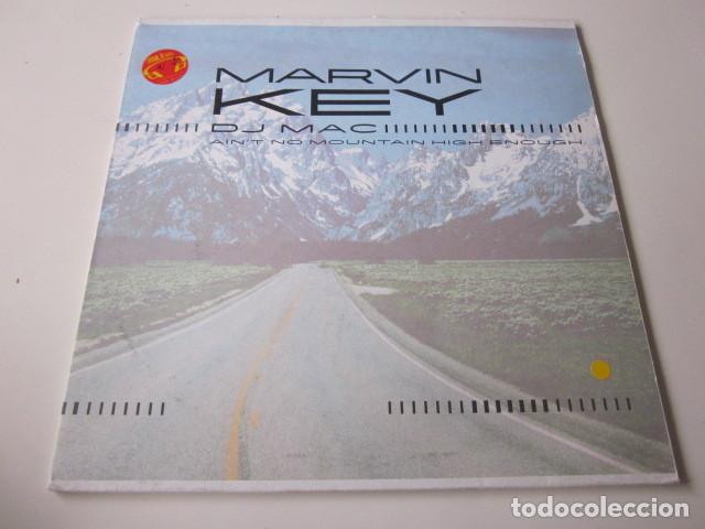Discos de vinilo: Marvin Key & DJ Mac - Aint No Mountain High Enough (12&rdquo;) - Foto 1