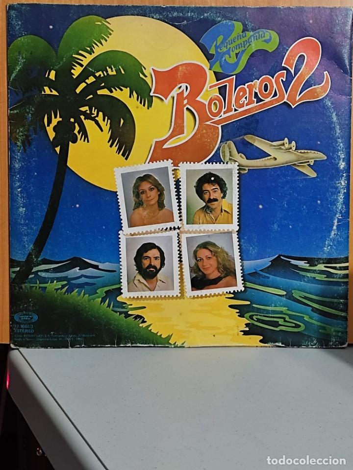 Discos de vinilo: PEQUE&Ntilde;A COMPA&Ntilde;IA - BOLEROS 2 - LP - Foto 1