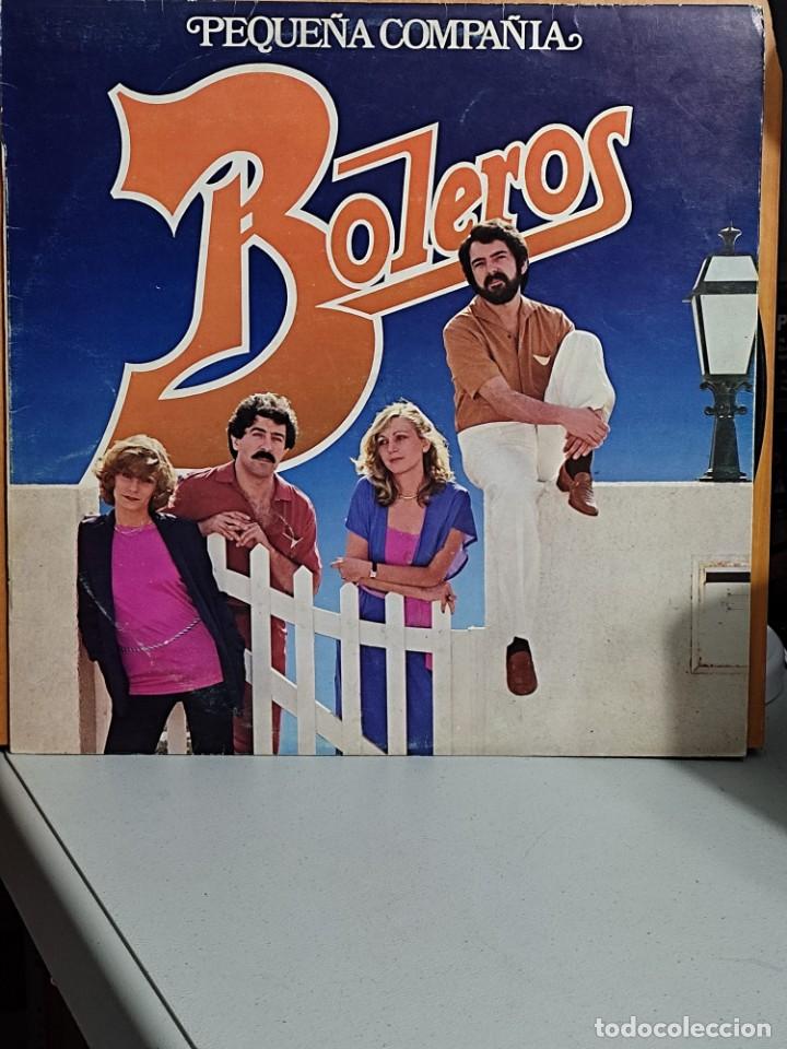 Discos de vinilo: PEQUE&Ntilde;A COMPA&Ntilde;IA - BOLEROS LP 1978 - Foto 1