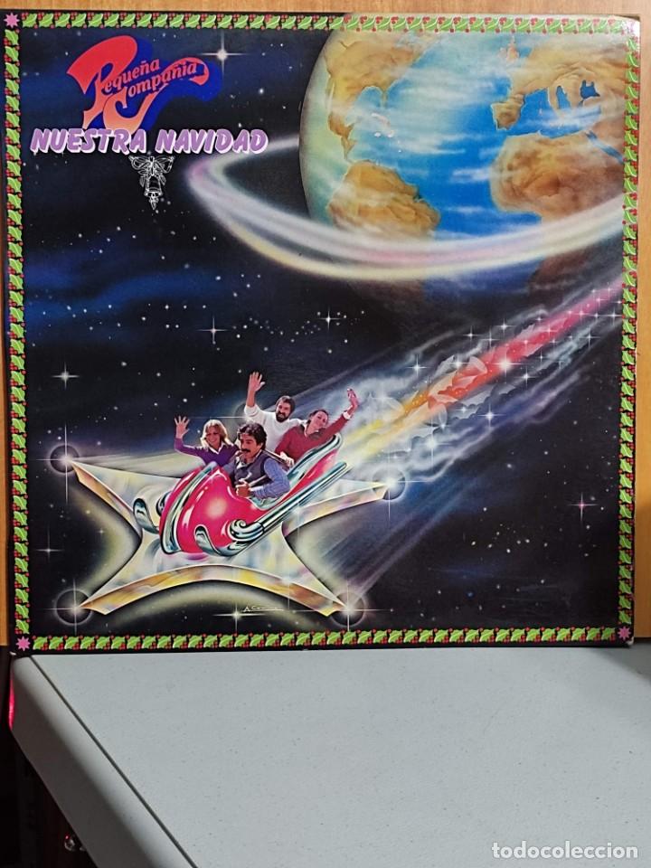 Discos de vinilo: PEQUE&Ntilde;A COMPA&Ntilde;IA - NUESTRA NAVIDAD - LP - Foto 1