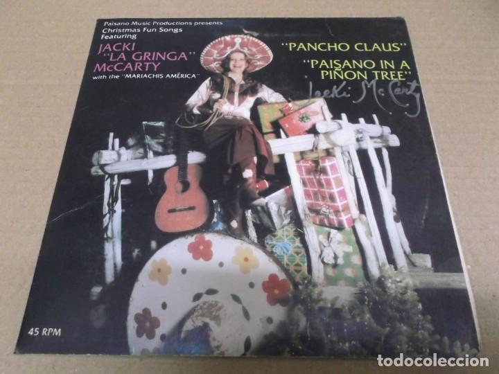Disques de vinyle: JACKI LA GRINGA MCCARTY (SN) PANCHO CLAUS A&Ntilde;O 1981 - EDICION MEXICANA