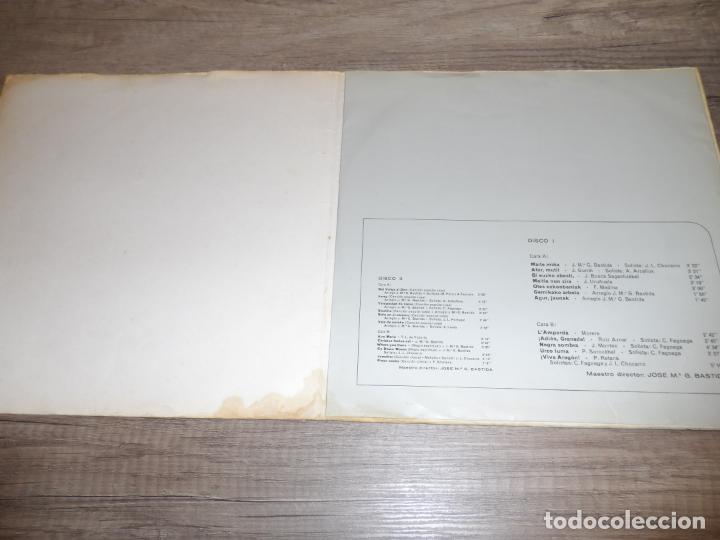 Discos de vinilo: CORO EASO - COROS VASCOS (DISCO 1) - Foto 2