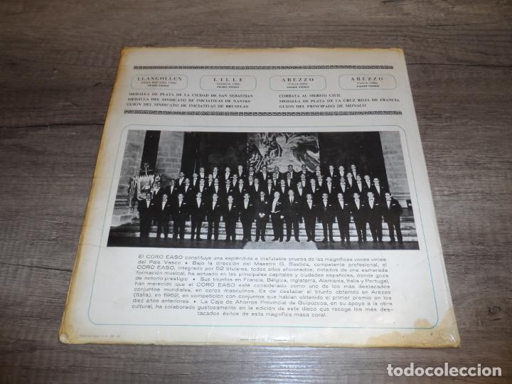 Discos de vinilo: CORO EASO - COROS VASCOS (DISCO 1) - Foto 3