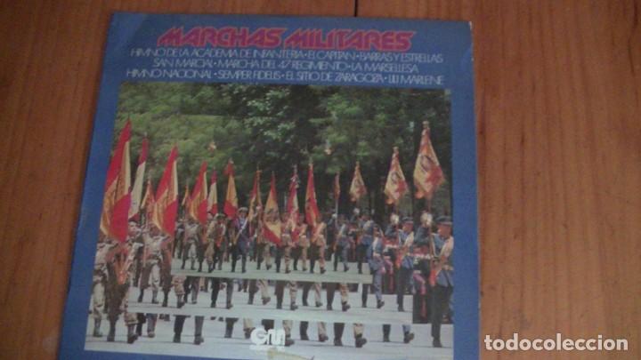 Disques de vinyle: LP MARCHAS MILITARES . GRAMUSIC 1976