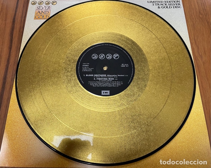 Discos de vinilo: Iron maiden Asap Adrian Smith ep edici&oacute;n limitada - Foto 3