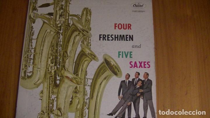 Discos de vinilo: LP FOUR FRESHMEN AND FIVE SAXES. CAPITOL 1957