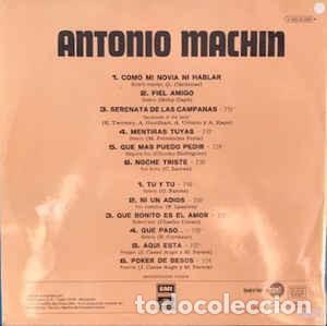Discos de vinilo: Antonio Mach&iacute;n &lrm;&ndash; Antonio Machin - Foto 2