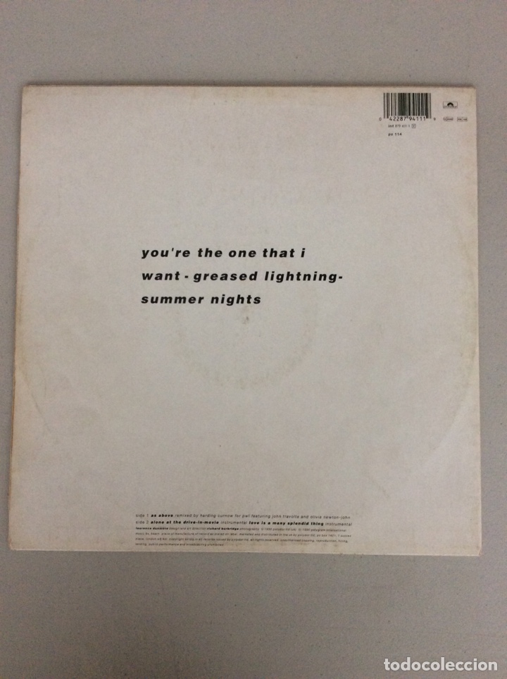Discos de vinilo: The Grease megamix - Foto 2
