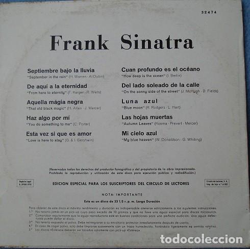 Discos de vinilo: Frank Sinatra &lrm;&ndash; Frank Sinatra - Foto 2